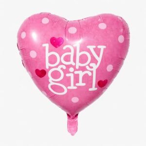 בלון ורוד baby girl
