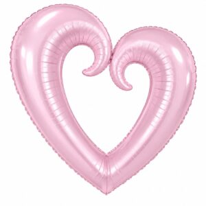 בלון לב ענק ורוד – 109 ס״מ